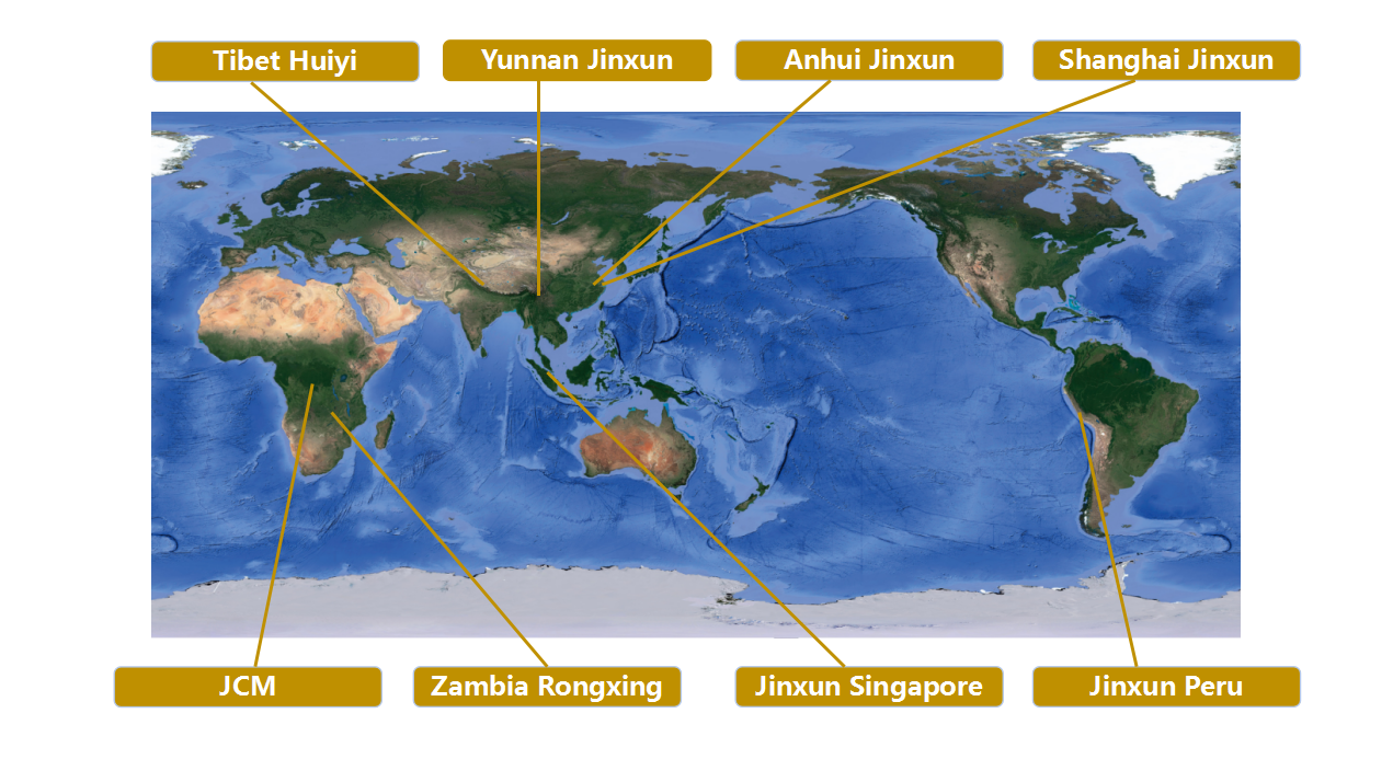 Jinxun Stock Global Footprint